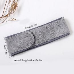 New Head Bands Adjustable Wide Hairband Yoga Spa Bath Shower Headbands Makeup Wash Face Headband for Women Make Up Accessories