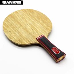 Sanwei FEXTRA 7 (Nordic VII) with Palio AK47 Blue Professional Table Tennis Blade With rubbers quality finished racket