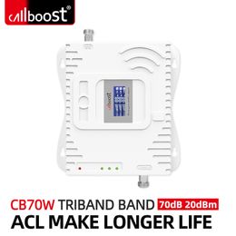 Callboost triband signal enhancement strengthening mobile phone networks booster gsm 900 1800 2100 repeater 850 1700 1900