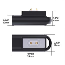 Magnetic Charger Adapter for Xiaomi Mi Band 8 Active / 8 Pro USB C Watch Charger Connector for Redmi Watch 4/3/3 Active/3 Lite