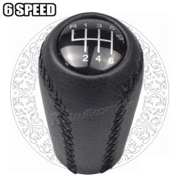 5/6-Speed Gear Shift Knob For MAZDA 3 BK BL 5 CR CW 6 II GH CX-7 ER MX-5 NC III MT Leather Shifter Lever Arm Stick Headball New