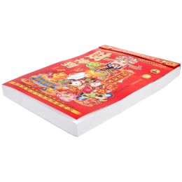 2024 Old Almanac Chinese Zodiac New Year Calendar Wall Tear-off Sign Tearable Paper Gift