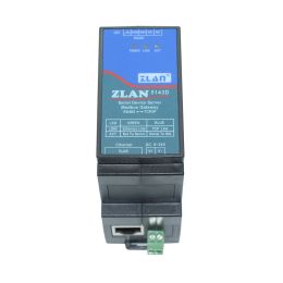 DIN Rail Serial port RS485 to Ethernet RJ45 Converter device server ZLAN5143D support Modbus RTU TCP
