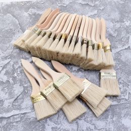 23pcs Chip Brushes Wooden Handle Wall Furniture Painting Brush for Stains Varnishes Glues 2inch