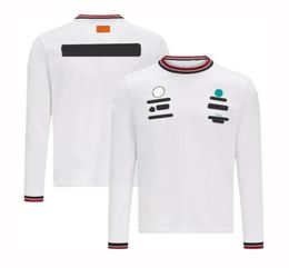 2021 One cobranded car LOGO team suit plus size racing suit men039s longsleeved Tshirt car fan overalls customiza6489051