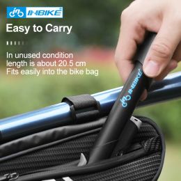 INBIKE Portable Bicycle Mini Hand Pump Cycling Air Pump Ball Toy Tyre Inflator Schrader Presta Valve Inflatable MTB Mountain