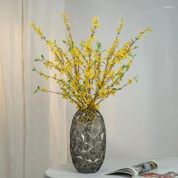 Decorative Flowers Spring Flower Arrangement Living Room Modern Lazy Simulation Bouquet Floral