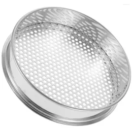 Decorative Flowers Mesh Soil Sieve Pearl Sifter Fine Stainless Steel Beans Grading Kitchen Home Multipurpose Supply