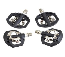 SPD Selflocking MTB Bike Pedals 916quot Sealed Bearing Alloy Nylon Mountain Bicycle Platform Pedal With Cleats For SHIMANO LOO3875634