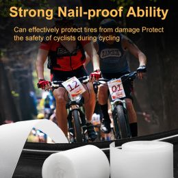 Bike Inner Tube Protector MTB Road Bicycle Tyre Liner Puncture Proof Belt Cycling Repair Tools Stab Pad Tyre Tape Accessaries