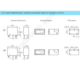 5Pcs/Lot HF / JZC-33F - 5V 12V 24VDC Relay 5PIN 250VAC HF33F-012-HS3 4Pin HF33-024-ZS3 JZC-33F -005-ZS3 JZC-33F-012-HS3 HF33-012