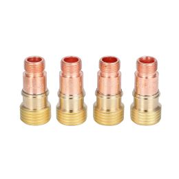 55pcs TIG Welding Torch Accessories Kit Stubby Alumina Nozzle Stubby Gas Lens for TIG WP-17/18/26 Welding Equipment