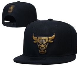 American Basketball "Bulls" Snapback Hats 32 Teams Luxury Designer Finals Champions Locker Room Casquette Sports Hat Strapback Snap Back Adjustable Cap a24