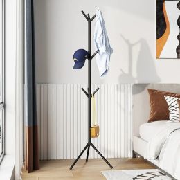 Metal Floor Standing Clothes Tree Branch Shape Coat Rack Luxury Modern Hat Coat Hanger Floor Stand Clothing Storage Racks