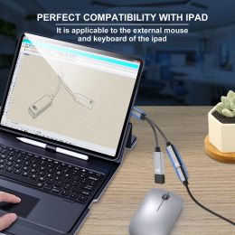 PD 60W Type C to USB Adapter USB-C OTG Converter For iPad Macbook Pro Air Bluetooth Mouse Keyboard Huawei Samsung Type-C Tablet