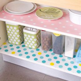 1 Roll Kitchen Table Mat Drawers Cabinet Shelf Liners Non-Slip Waterproof Oil-Proof Thickening Cabinet Mat Placemat Table Liner