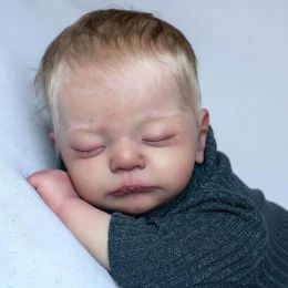 19inch Reborn Doll Kit Baby Kai Lifelike Soft Touch Fresh Colour Unfinished Doll Parts