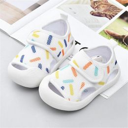 First Walkers 2024 Summer Infant Toddler Shoes Baby Girls Boys Casual Non-Slip Breathable High Quality Kids Anti-collision Beach