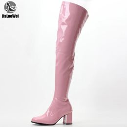Boots Wome Sexy Fashion New Spring Autumn Overtheknee High Top Ladies Elegant Boots Thin Heels Highheeled Shoes Large Plus Size