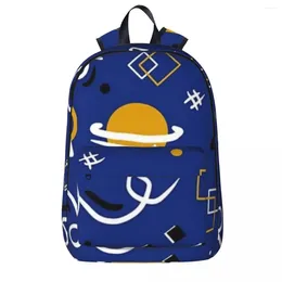 Backpack Quackity Inspired Arcade Carpet Design Woman Backpacks Boys Girls Bookbag School Bags Portability Laptop Rucksack Shoulder Bag