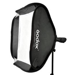 GODOX 50 x 50cm Fold Portable Photo Studio Softbox Diffuser Kit for Flash Speedlite Beauty Dish with S-type Bowens mount