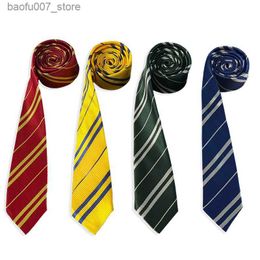 Neck Ties Emblem Tie Gryffindor Slytherin Academy Style Tie Halloween PerformanceQ