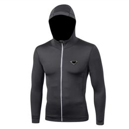 Дизайнерская мужская куртка спортивные штушки для фитнес -тренировочной костюмы мода мода с капюшоном мужские и женские куртки с штурма