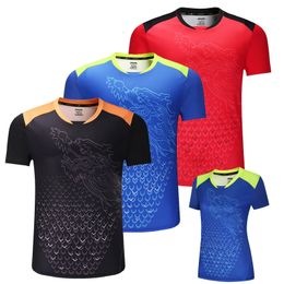 CHINA Dragon table tennis shirts Men ping pong shirts Chinese pingpong jerseys soccer clothes sport Shirts 240402