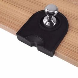 Table Mats Silicone Espresso Tamp Mat Coffee Tampering Corner Pad Tool Non-Slip Tamping 2024