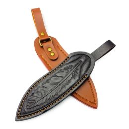 Pocket Sheath Handmade Pouches Leathers Knife Holsters Straight Knife Holder