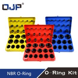 Black Rubber Ring 30Size Nitrile O ring Seal Washer Sealing NBR O-ring Gasket Red/Blue/Yellow Assortment Set Kit Box-.-