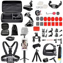 Cameras Sport Camera Accessories Mount Helmet Camera Strap For Gopro Hero 11 10 9 8 7 5 4 For Sjcam Sj4000 Accessories Super Suit