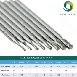 WAVE Dental Strawberries Dental Burs Tungsten Carbide Burs HP Dia 2.35mm For Straight Nose Cone Handpiece Dentist Tools 5Pcs