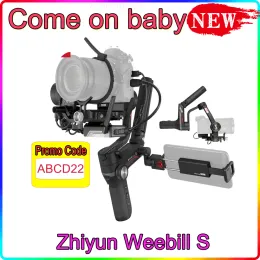 Stabilizers ZHIYUN Weebill S 3Axis Handheld Gimbal Image Transmission Stabilizer for LIVE video Vlog Mirrorless Camera Gimbal