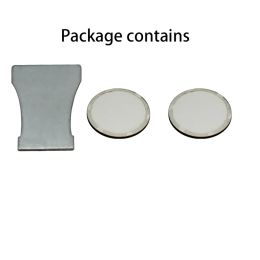 2Pcs 20mm Fogger Ultrasonic Ceramic Disc Sheet Atomizer Accessories Replacement Disc Kit for Fog Making Machine Mist Maker