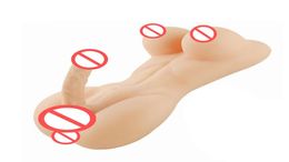 Omyhoney Shemale lifelike size silicone torso sex doll love for sexy solid male toy dildo penis7033867