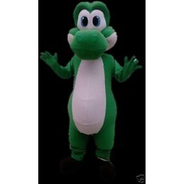 Mascot Costumes Foam Cute GREEN BABY DRANGON Cartoon Plush Christmas Fancy Dress Halloween Mascot Costume