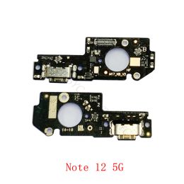 USB Charging Connector Port Board Flex Cable For Xiaomi Redmi Note 12 5G 12S Charging Port Repair Parts