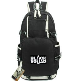 Black Squad day pack New daypack Cool schoolbag S game packsack Computer rucksack Sport school bag Out door backpack2045125