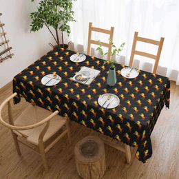 Table Cloth Neon Horse Tablecloth Sunset Print Outdoor Rectangular Cover Tablecloths Design For Events Christmas Party