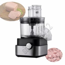 Commercial Vegetable Cutter Multi-functional Automatic Small Dicing and Slicing Shreding Machine Carrot Potato Three-in-one