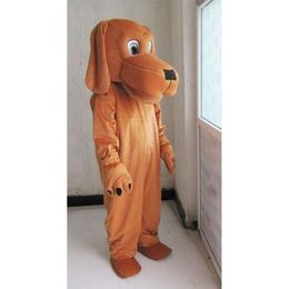 Mascot Costumes Foam Cute Brown Dog Doll Cartoon Plush Christmas Fancy Dress Halloween Mascot Costume