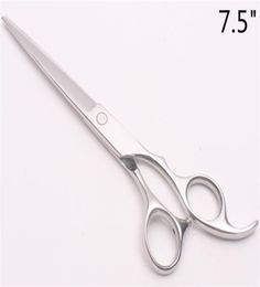 C1006 75inch Japan 440C Customised Logo Silver Professional Human Hair Scissors Barberquots Hairdressing Shears Cutting or Thin9248481