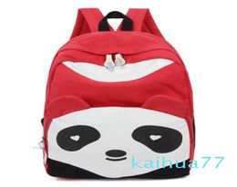 DesignerFashion Lovely Canvas Panda Canvas Women Backpack School Student Shoulder Bags For College Mochilas Nylon Casual Daypacks8118462