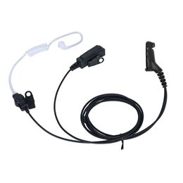 Motorola 6/7-pin Walkie Talkie Earpieces with Microphone PTT Compatible Two-way Radio Headphones