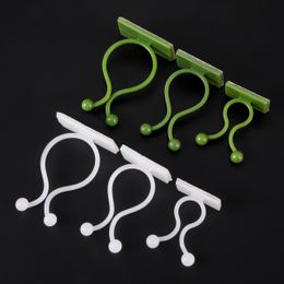 100Pcs Invisible Wall Rattan Clamp Plant Climbing Wall Self-Adhesive Buckle Hook Vine Hanging Fixator Plant Stent Sup Fixed Clip