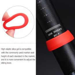 Bike Seat Post Ring Dust Cover Silicone Waterproof Bicycle Seatpost Case Protective Bike Accessories Bicicleta zadelpen