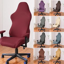 Chair Covers 4pcs/set Gaming Stretch Office Cover For Computer Customise Armchair Seat