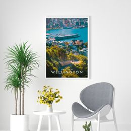 New Zealand Auckland Matamata Dunedin Cities Poster Canvas Printing New Zealand Travelling Wall Art Decor Photos Wall Decoration