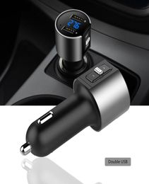 2019 C26S Car Bluetooth Wireless Radio Adapter MP3 Player TOP Quality Plus Dual USB Charger 710 days Arrive3968596